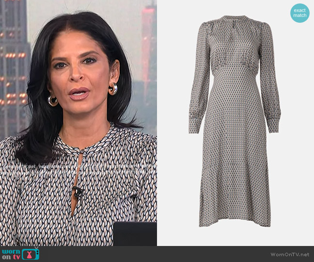 Dea Kudibal Rumer Midi Dress worn by Darlene Rodriguez on Today