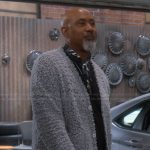 Frank’s gray cardigan on The Upshaws