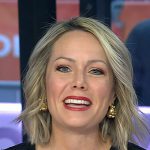 Dylan’s gold tear drop earrings on Today
