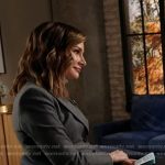 Rebecca’s grey blazer on Good Morning America