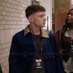 Jacob’s denim jacket on Abbott Elementary