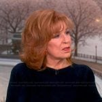 Joy’s navy sweater on The View