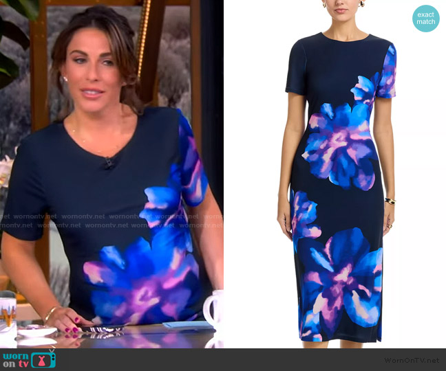 Kamila Dress Ramy Brook worn by Alyssa Farah Griffin on The View