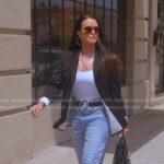 Kyle’s frayed denim bermuda shorts on The Real Housewives of Beverly Hills