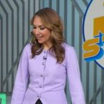 Lori’s lavender cardigan on Good Morning America