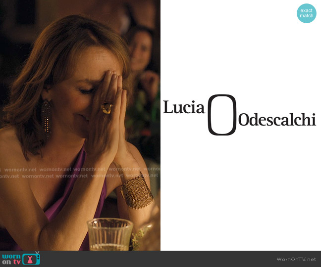 Lucia Odescalchi Tracce Bracelet worn by Sylvie (Philippine Leroy-Beaulieu) on Emily in Paris