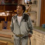 Lucretia’s green plush tracksuit on The Upshaws