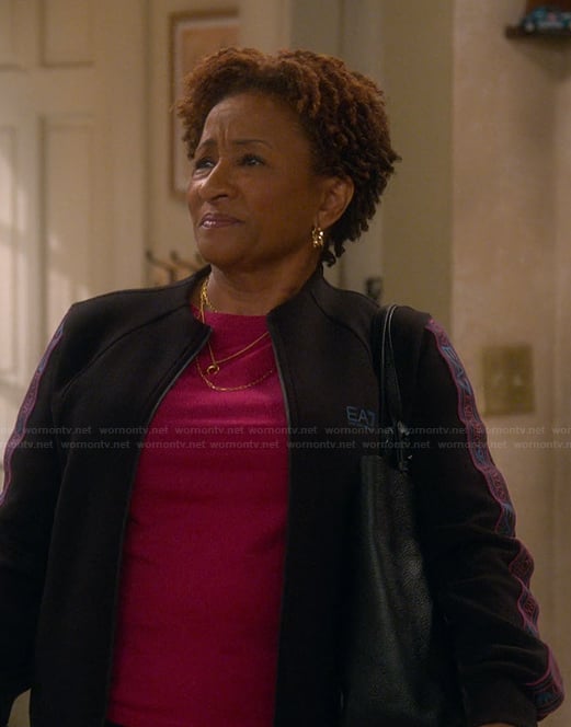 Lucretia’s purple tracksuit on The Upshaws