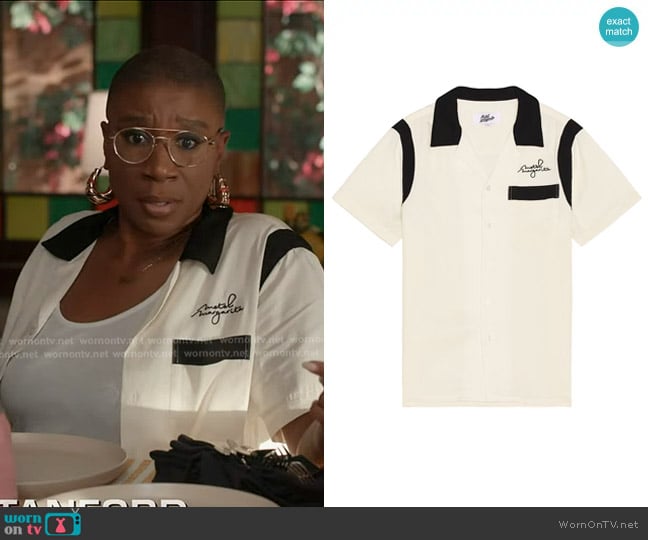 Motel Margarita Kingpin Button Up Shirt worn by Henrietta Wilson (Aisha Hinds) on 9-1-1