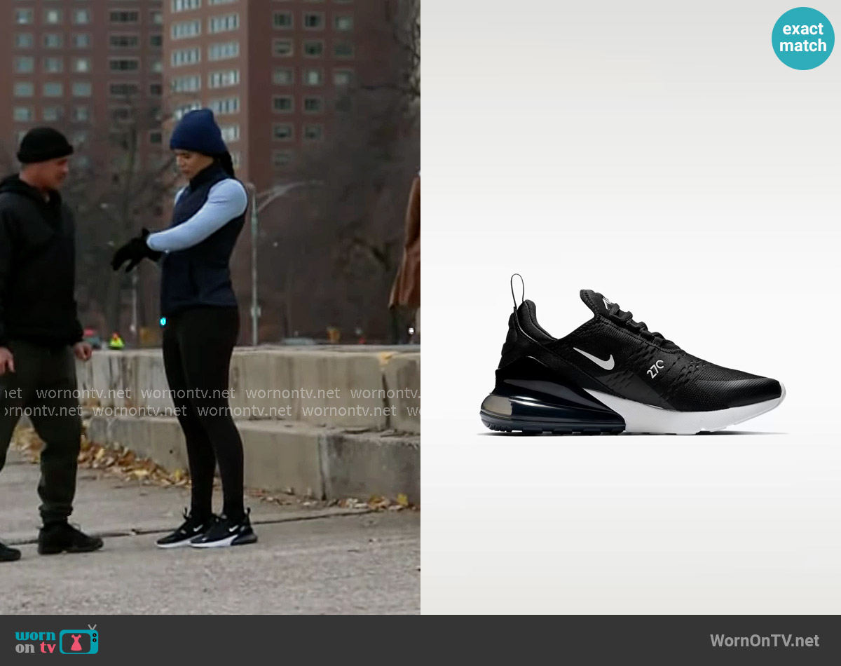 Nike Air Max 270 worn by Stella Kidd (Miranda Rae Mayo) on Chicago Fire