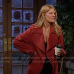 Phyllis’s red coat on The Young and the Restless