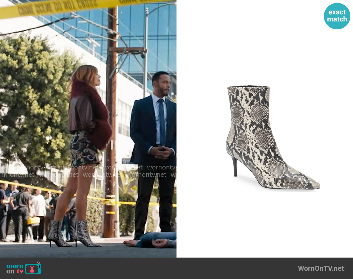 Rag and Bone Mercer Pointed Toe Bootie worn by Morgan Gillory (Kaitlin Olson) on High Potential