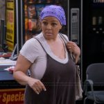 Regina’s black jumpsuit on The Upshaws