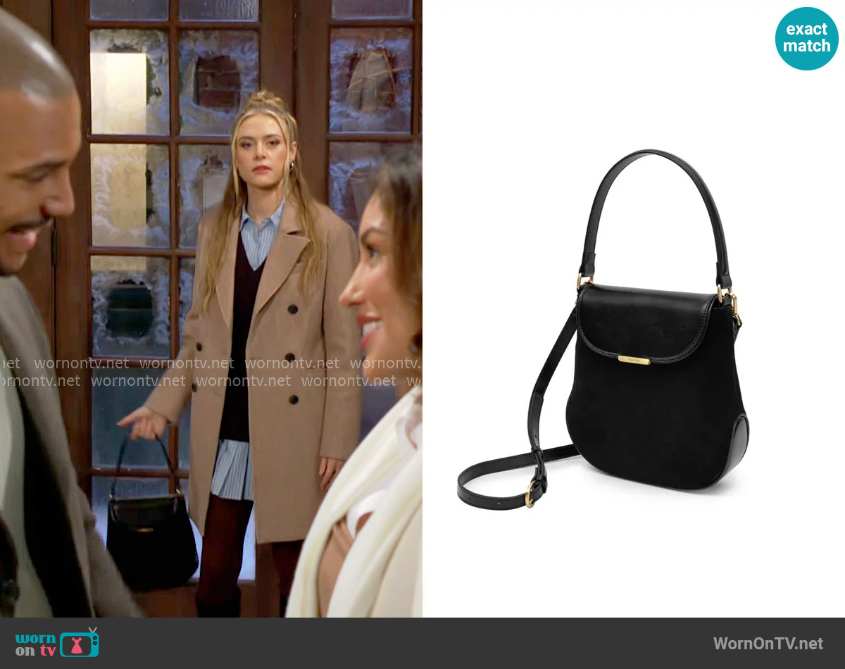 Sancia The Jesolo Bag worn by Claire Grace (Hayley Erin) on The Young and the Restless