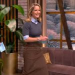Sara’s mixed media dress on The View