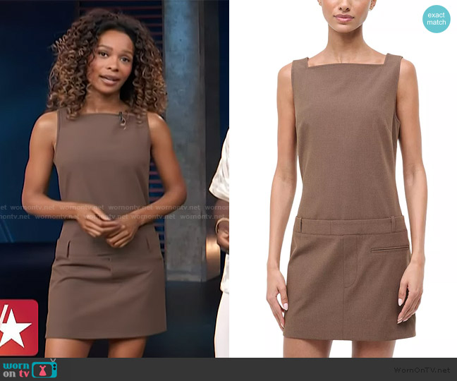 Staud Styla Dress worn by Zuri Hall on Access Hollywood