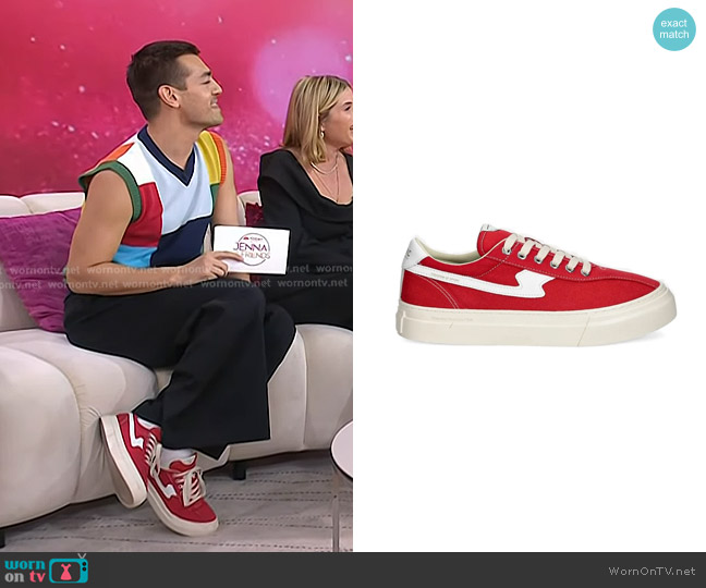 Stepney Workers Club Dellow S-Strike Cup Sneakers worn by Matt Rogers on Today