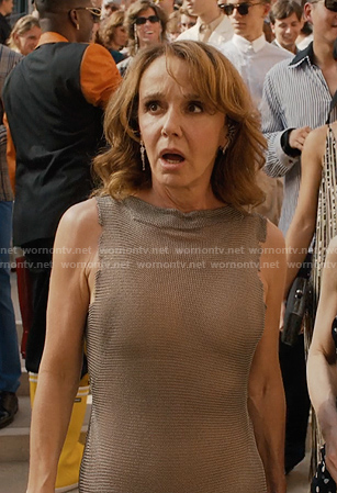 Sylvie’s drop earrings on Emily in Paris