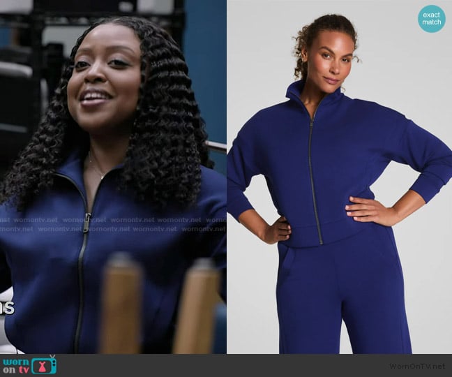Track Jacket Spanx worn by Janine Teagues (Quinta Brunson) on Abbott Elementary