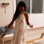 Venita’s white floral print dress on Southern Charm