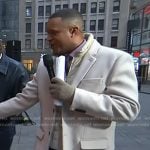 Craig’s white coat on Today