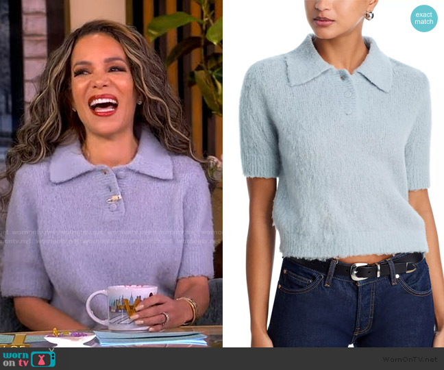 A.L.C. Gio Sweater worn by Sunny Hostin on The View