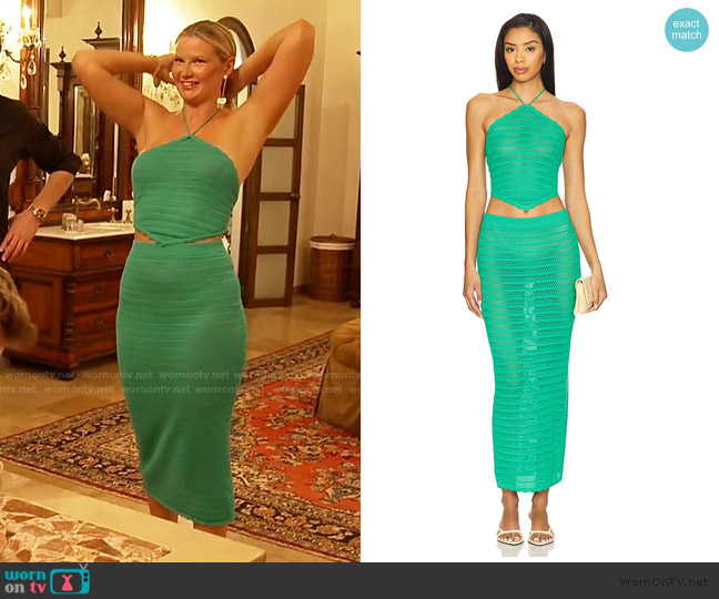 AFRM Estelle Top worn by Molly O’Connell on Southern Charm