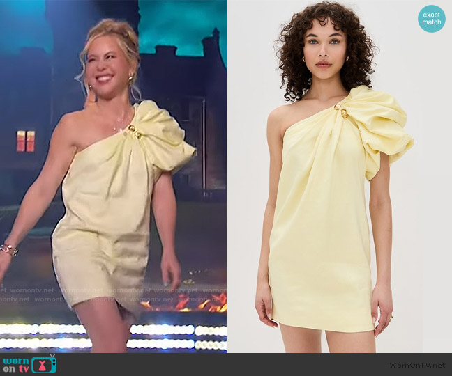 Aje Cira Mini Dress worn by Tara Lipinski on The Jennifer Hudson Show