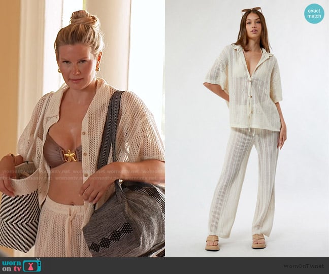 Billabong Largo Cover Up Overshirt worn by Molly O’Connell on Southern Charm