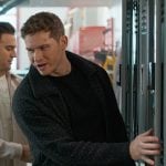Buck’s black check bomber jacket on 9-1-1