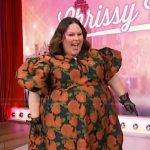 Chrissy Metz’s floral print mini dress on Sherri
