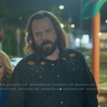 Cisco’s floral embrodiered denim shirt on The Lincoln Lawyer