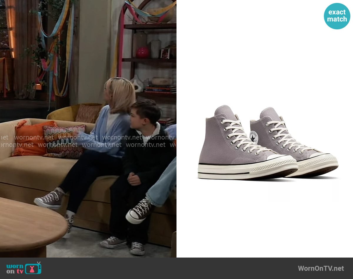 Converse Chuck 70 High Top Sneakers worn by Maxie Jones (Kirsten Storms) on General Hospital