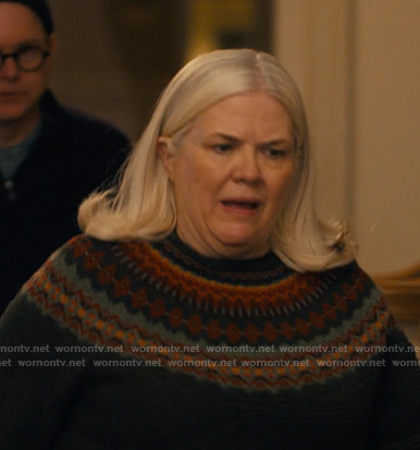 Dana’s green fairisle sweater on The Burbs