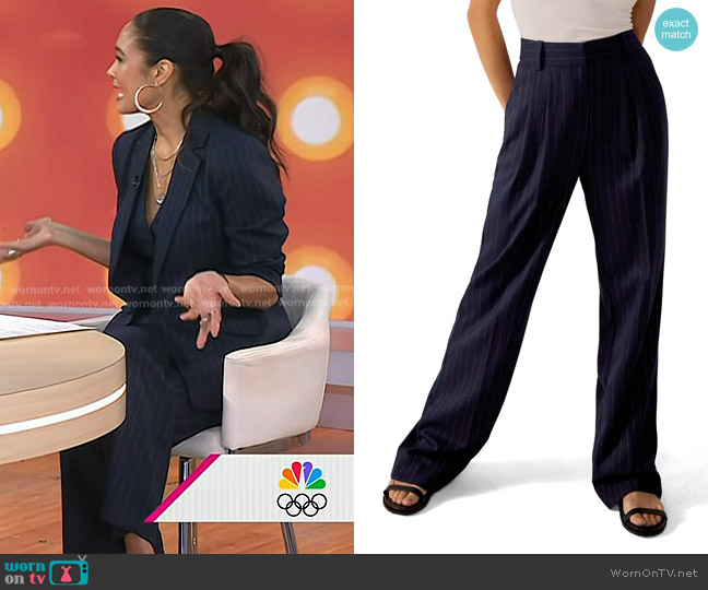 Favorite Daughter The Favorite Pants worn by Rachel Smith on Today