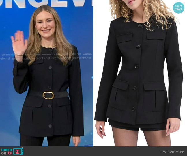 Favorite Daughter The Spencer Jacket worn by Dr. Amanda Kahn on Good Morning America