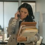 Grace’s houndstooth print blazer on The Lincoln Lawyer