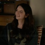 Haley’s blue 13 sweatshirt on The Lincoln Lawyer