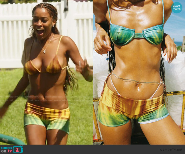Indah Riz Short worn by Ciara Miller on Summer House