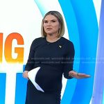 Jenna’s nacy ruched midi dress on Today