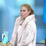 Jill’s pink print hooded fleece jacket on Today