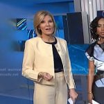 Kate’s yellow jacket and wide-leg pants on NBC News Daily