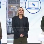 Evy Poumpouras’s green cargo pants on Today