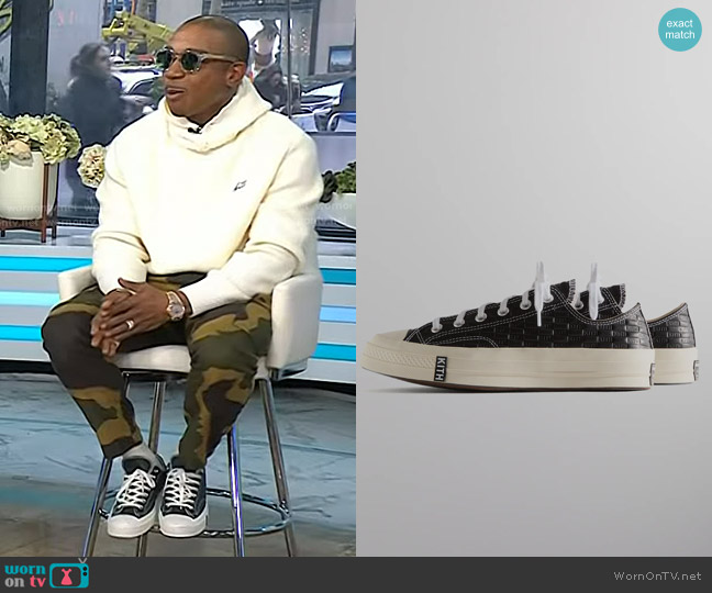 Kith for Converse Chuck Taylor All Star 1970 Ox worn by Ja Rule on Today