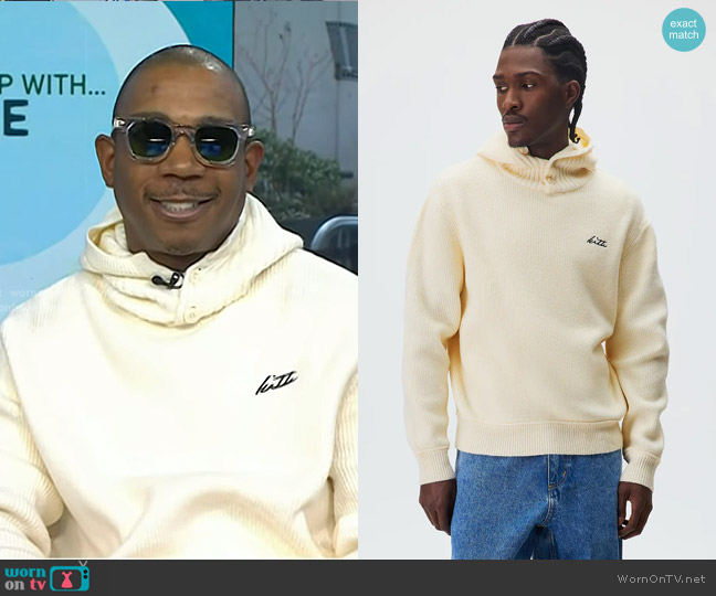 Kith Kith Lucero Knit Hoodie in Sundrift worn by Ja Rule on Today