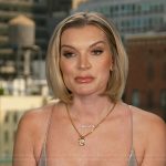 Lindsay’s silver metallic top on Summer House