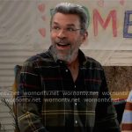 Mac’s plaid shirt on General Hospital
