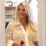 Madison’s white crochet knit dress on Southern Charm