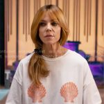 Morgan’s seashell t-shirt on High Potential