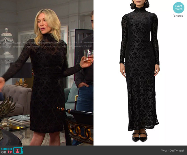 Paige Lucca Dress worn by Kristen DiMera (Stacy Haiduk) on Days of our Lives